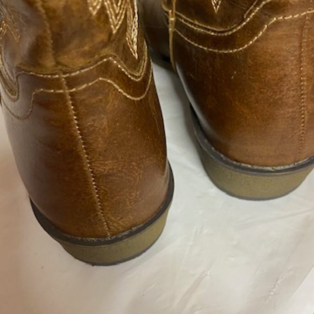 Coconuts Cowboy Women's Bandolero Brown Western Boots, size 8.5 M - Picture 7 of 8